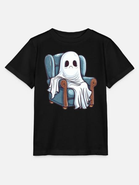 Geist auf Sessel - Stanley/Stella Kinder T-Shirt MINI CREATOR - Schwarz