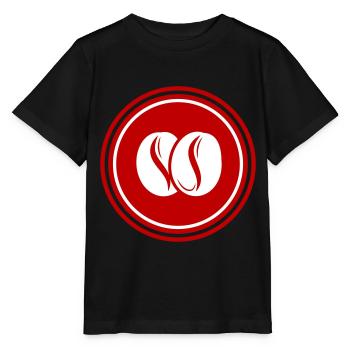 Symbole du grain de café - T-shirt bio MINI CREATOR Stanley/Stella Enfant - noir - Devant - Mikhail (115cm)