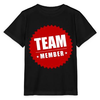 Team Members - Stanley/Stella MINI CREATOR Kids’ T-Shirt - black - Front - Mikhail (115cm)