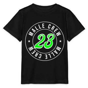 Malle 23 - T-shirt bio MINI CREATOR Stanley/Stella Enfant - noir - Devant - Mikhail (115cm)