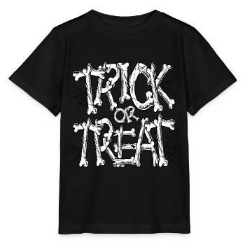 Trick or treat - T-shirt bio MINI CREATOR Stanley/Stella Enfant - noir - Devant - Mikhail (115cm)