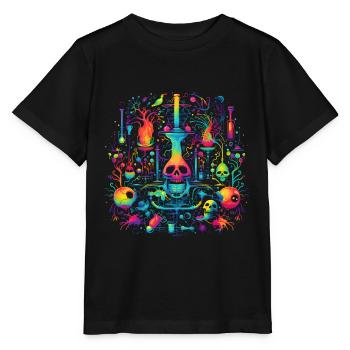 Wissenschaftliche Illustration - Stanley/Stella Kinder T-Shirt MINI CREATOR  - Schwarz - Vorne - Mikhail (115cm)