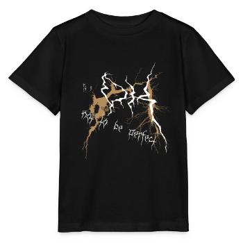 Its OKnot to be perfect - Stanley/Stella Kinder T-Shirt MINI CREATOR  - Schwarz - Vorne - Mikhail (115cm)