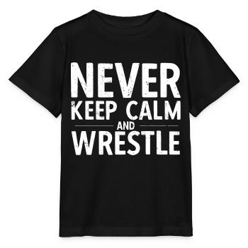 Grappling Martial Arts Wrestling - Stanley/Stella Kinder T-Shirt MINI CREATOR  - Schwarz - Vorne - Mikhail (115cm)