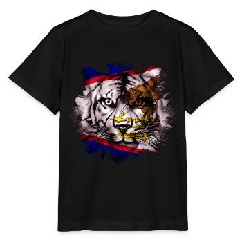 Amerikanisch-Samoa - Stanley/Stella Kinder T-Shirt MINI CREATOR  - Schwarz - Vorne - Mikhail (115cm)