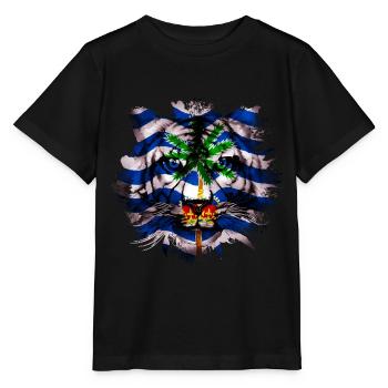 British Indian Ocean Territory - Stanley/Stella MINI CREATOR Kids’ T-Shirt - black - Front - Mikhail (115cm)