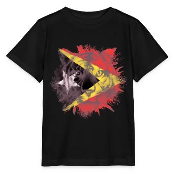 Timor oriental - T-shirt bio MINI CREATOR Stanley/Stella Enfant - noir - Devant - Mikhail (115cm)