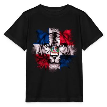 République dominicaine - T-shirt bio MINI CREATOR Stanley/Stella Enfant - noir - Devant - Mikhail (115cm)