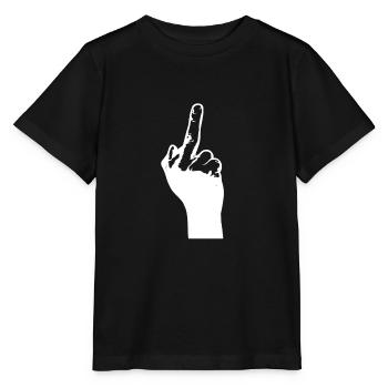Je te montrerai le majeur - T-shirt bio MINI CREATOR Stanley/Stella Enfant - noir - Devant - Mikhail (115cm)