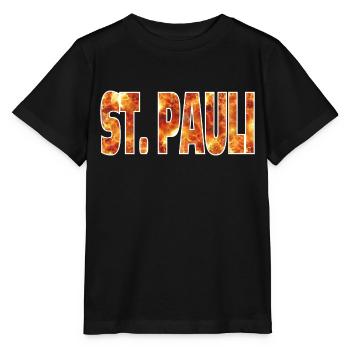 Saint Pauli - T-shirt bio MINI CREATOR Stanley/Stella Enfant - noir - Devant - Mikhail (115cm)