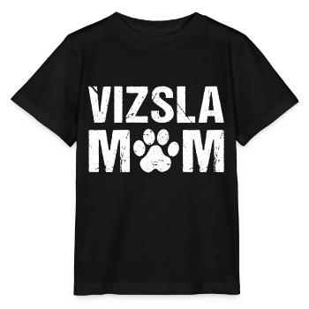Vizsla Mom Magyar Vizsla - Stanley/Stella MINI CREATOR Kids’ T-Shirt - black - Front - Mikhail (115cm)