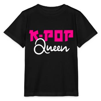 K-Pop Queen Koreanische Pop Musik - Stanley/Stella Kinder T-Shirt MINI CREATOR  - Schwarz - Vorne - Mikhail (115cm)