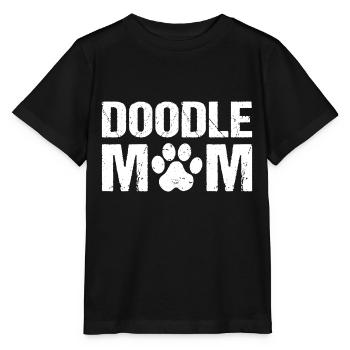 Doodle Mom Doodle Dogs - Stanley/Stella MINI CREATOR Kids’ T-Shirt - black - Front - Mikhail (115cm)