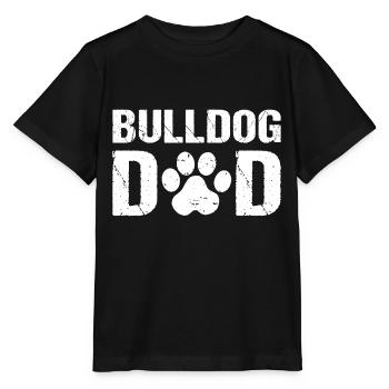Bouledogue Papa Bouledogues - T-shirt bio MINI CREATOR Stanley/Stella Enfant - noir - Devant - Mikhail (115cm)