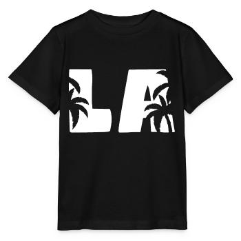 LA Palms Los Angeles - Stanley/Stella Kinder T-Shirt MINI CREATOR  - Schwarz - Vorne - Mikhail (115cm)