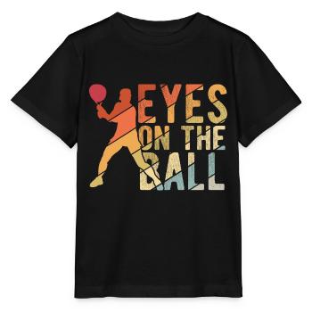 Tennisplatz Spruch Für Tennis - Stanley/Stella Kinder T-Shirt MINI CREATOR  - Schwarz - Vorne - Mikhail (115cm)