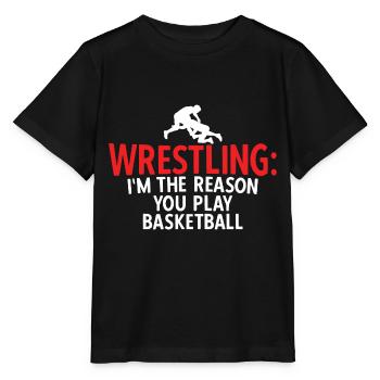 Grappling Martial Arts Wrestling - Stanley/Stella Kinder T-Shirt MINI CREATOR  - Schwarz - Vorne - Mikhail (115cm)
