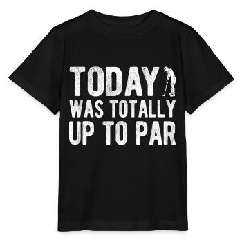 Golfplatz zum Golfen Golf - Stanley/Stella Kinder T-Shirt MINI CREATOR  - Schwarz - Vorne - Mikhail (115cm)