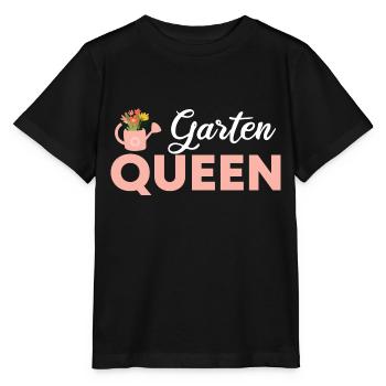 Garten Queen - Stanley/Stella Kinder T-Shirt MINI CREATOR  - Schwarz - Vorne - Mikhail (115cm)