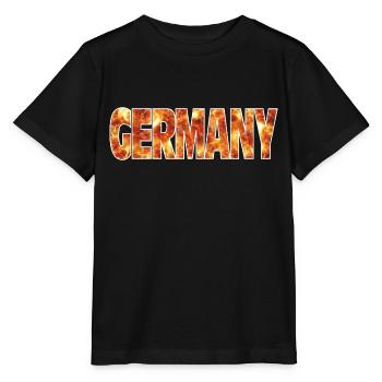 Allemagne - T-shirt bio MINI CREATOR Stanley/Stella Enfant - noir - Devant - Mikhail (115cm)
