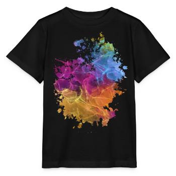 Kunst - Stanley/Stella Kinder T-Shirt MINI CREATOR  - Schwarz - Vorne - Mikhail (115cm)