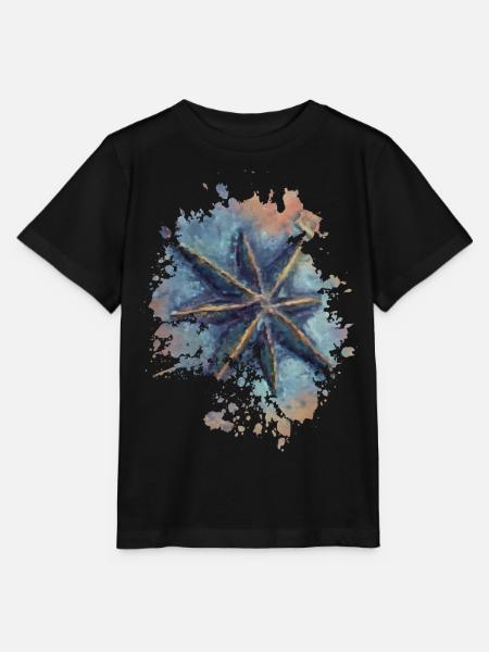 Kompass - Stanley/Stella Kinder T-Shirt MINI CREATOR  - Schwarz