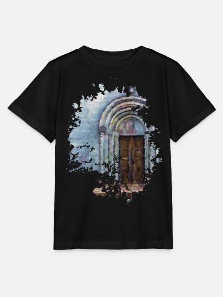 Tür - Stanley/Stella Kinder T-Shirt MINI CREATOR - Schwarz