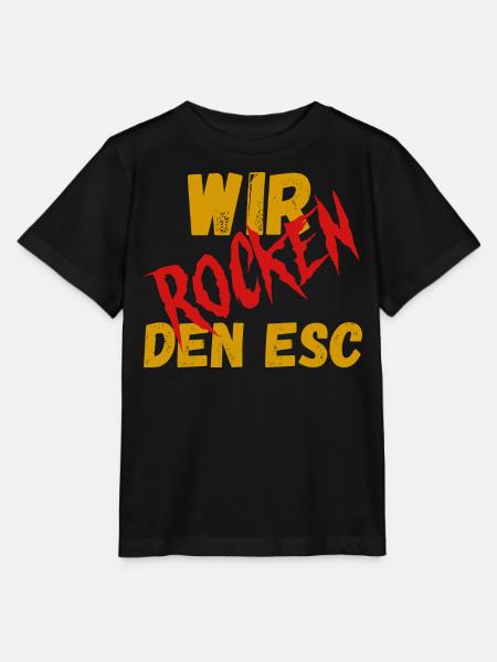 Nous faisons vibrer l’ESC - T-shirt bio MINI CREATOR Stanley/Stella Enfant - noir