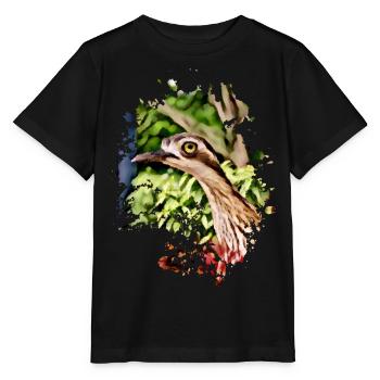 Komischer Vogel - Stanley/Stella Kinder T-Shirt MINI CREATOR  - Schwarz - Vorne - Mikhail (115cm)
