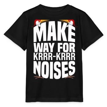 Kanadischer Kranich - Stanley/Stella Kinder T-Shirt MINI CREATOR  - Schwarz - Vorne - Mikhail (115cm)