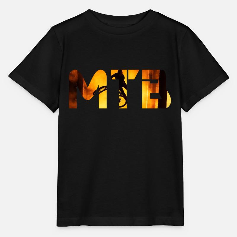 VTT - T-shirt bio MINI CREATOR Stanley/Stella Enfant - noir