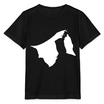 Drapeau de carte de Brunei - T-shirt bio MINI CREATOR Stanley/Stella Enfant - noir - Devant - Mikhail (115cm)
