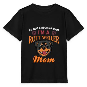 Rottweiler - Stanley/Stella Kinder T-Shirt MINI CREATOR  - Schwarz - Vorne - Mikhail (115cm)