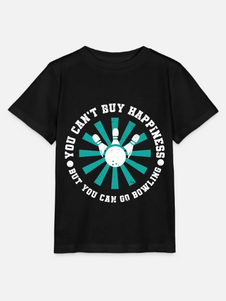 Bowling Bowlingkugel Bowlingbahn Strike - Stanley/Stella Kinder T-Shirt MINI CREATOR  - Schwarz