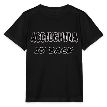 Allegri Juve return shirt - Stanley/Stella MINI CREATOR Kids’ T-Shirt - black - Front - Mikhail (115cm)