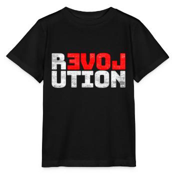 Revolution LOVE - Stanley/Stella Kinder T-Shirt MINI CREATOR  - Schwarz - Vorne - Mikhail (115cm)