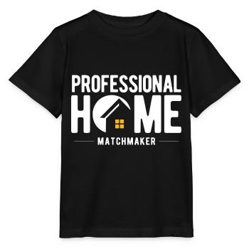 Immobilien-Händler Für Immobilien-Makler - Stanley/Stella Kinder T-Shirt MINI CREATOR  - Schwarz - Vorne - Mikhail (115cm)
