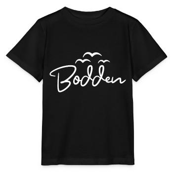 Bodden Ostseeküste Möwen - Stanley/Stella Kinder T-Shirt MINI CREATOR  - Schwarz - Vorne - Mikhail (115cm)