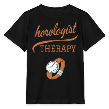 HOROLOGIST THERAPY WATCH COLLECTOR - Stanley/Stella MINI CREATOR Kids’ T-Shirt - black - Front - Mikhail (115cm)