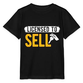 Immobilien-Händler Für Immobilien-Makler - Stanley/Stella Kinder T-Shirt MINI CREATOR  - Schwarz - Vorne - Mikhail (115cm)