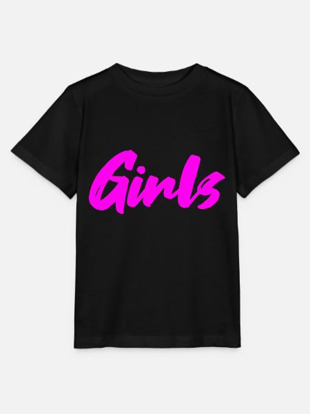 Girls - Stanley/Stella Kinder T-Shirt MINI CREATOR  - Schwarz