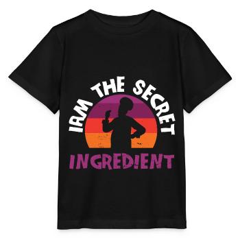 Cuisinier Chef étoilé Gastro Restaurant - T-shirt bio MINI CREATOR Stanley/Stella Enfant - noir - Devant - Mikhail (115cm)