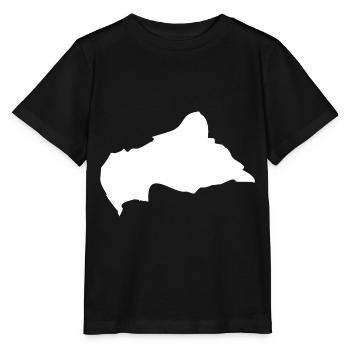 Drapeau de la carte de la République centrafricaine - T-shirt bio MINI CREATOR Stanley/Stella Enfant - noir - Devant - Mikhail (115cm)