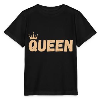 Chess Saying Gift Checkmate Queens Gambit - Stanley/Stella MINI CREATOR Kids’ T-Shirt - black - Front - Mikhail (115cm)