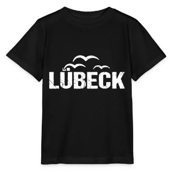 Lübeck Möwen Hansestadt - Stanley/Stella Kinder T-Shirt MINI CREATOR  - Schwarz - Vorne - Mikhail (115cm)