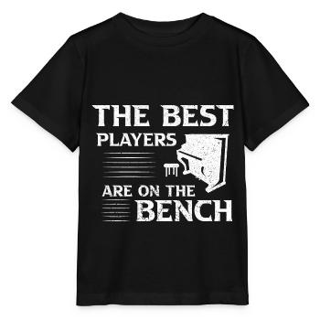 Piano Piano Électrique Piano Piano Debout Piano - T-shirt bio MINI CREATOR Stanley/Stella Enfant - noir - Devant - Mikhail (115cm)