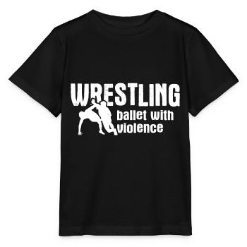 Grappling Martial Arts Wrestling - Stanley/Stella Kinder T-Shirt MINI CREATOR  - Schwarz - Vorne - Mikhail (115cm)