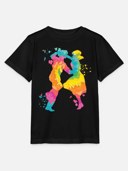 Danse Swing 60s Boogie Woogie - T-shirt bio MINI CREATOR Stanley/Stella Enfant - noir