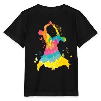Danses de salon Tango Slow Fox - T-shirt bio MINI CREATOR Stanley/Stella Enfant - noir - Devant - Mikhail (115cm)