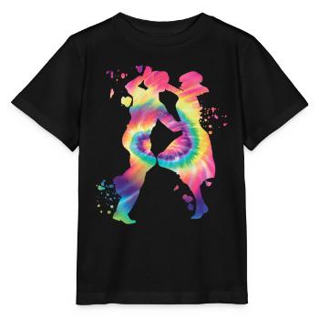 Danse Swing 60s Boogie Woogie - T-shirt bio MINI CREATOR Stanley/Stella Enfant - noir - Devant - Mikhail (115cm)